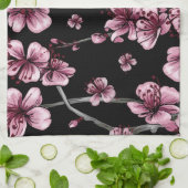 Cherry Blossom Sakura Theedoek (Gevouwen)