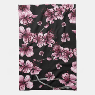 Cherry Blossom Sakura Theedoek