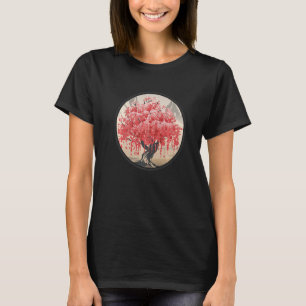 Cherry Blossom Sakura Tree Japans esthetisch Japa T-shirt