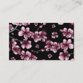 Cherry Blossom Sakura visitekaartje (Achterkant)