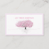 Cherry Blossom Sakura Visitekaartje (Voorkant)