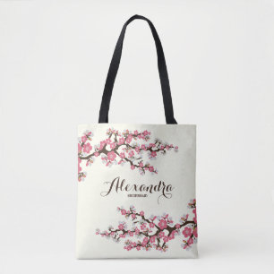 Cherry Blossom Sakura Wedding Party Tas (roze)