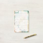 Cherry Blossom School Meisje Notities Post-it® Notes (Op bureau)