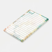 Cherry Blossom School Meisje Notities Post-it® Notes (Schuin)