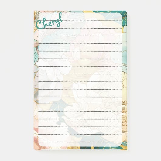 Cherry Blossom School Meisje Notities Post-it® Notes (Voorkant)