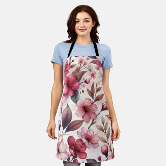 Cherry Blossom Schort (Gedragen)