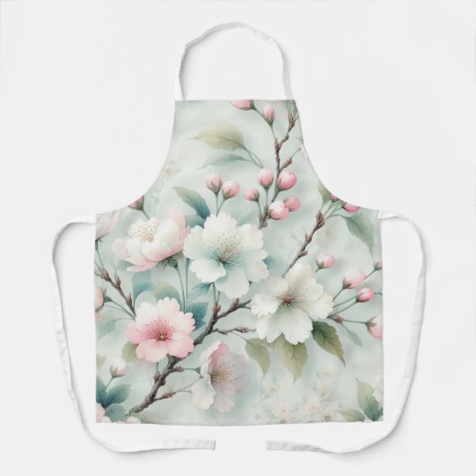 Cherry Blossom Schort (Voorkant)