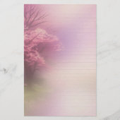 Cherry Blossom Schrijven Papier Scrapbook Ephemera (Voorkant)