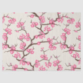Cherry Blossom Seamless Flowers Tissuepapier (Voorkant)