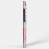 Cherry Blossom Seigaiha Phone Case Samsung Galaxy Hoesje (Rechterkant)