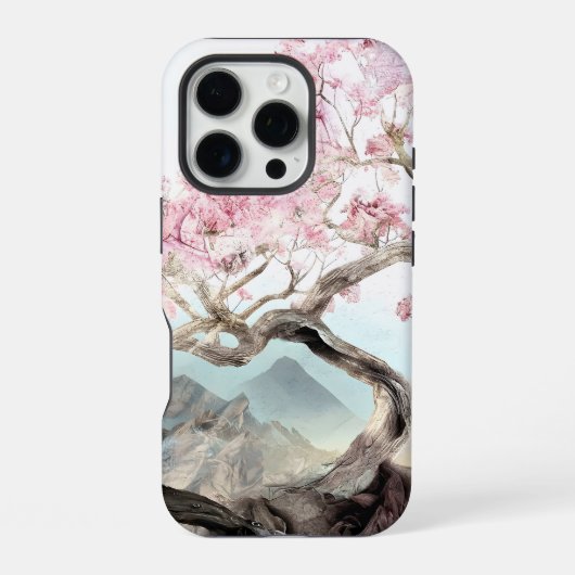 Cherry Blossom Serenade iPhone Hoesje (Achterkant)