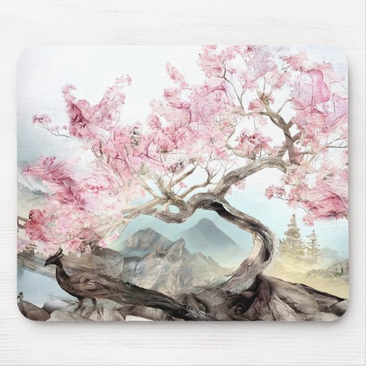 Cherry Blossom Serenade Muismat (Voorkant)