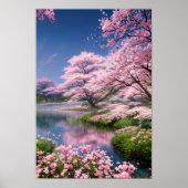 Cherry Blossom Serenade Poster (Voorkant)
