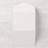 Cherry Blossom Serenity Lente Bruiloft All In One Uitnodiging (Buitenkant)