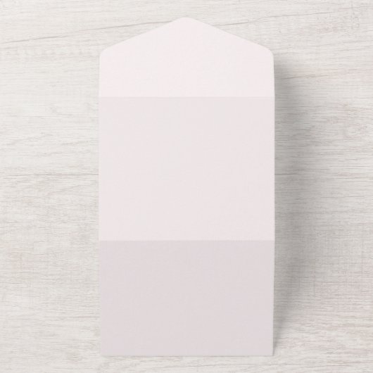 Cherry Blossom Serenity Lente Bruiloft All In One Uitnodiging (Buitenkant)