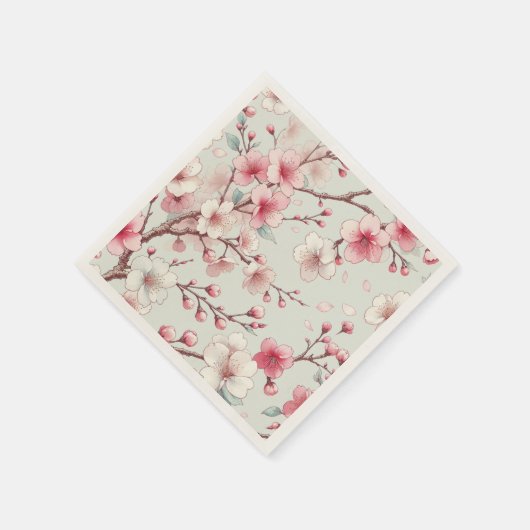 Cherry Blossom Servet (Hoek)