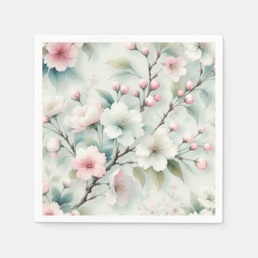 Cherry Blossom Servet (Voorkant)