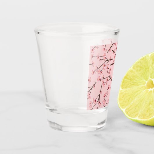 Cherry Blossom Shot Glas (Links)