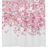 Cherry Blossom Shower Curtain Douchegordijn (Voorkant)