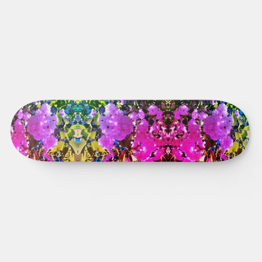 Cherry Blossom Skateboard (Horizontaal)