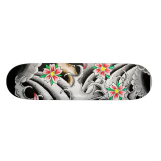 Cherry Blossom Skateboard