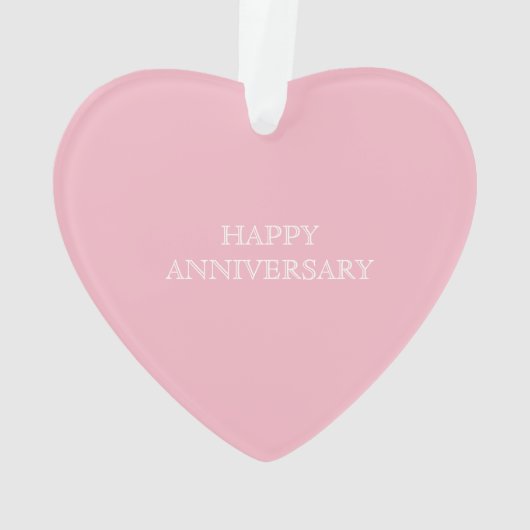 Cherry Blossom - Sky Blue - HAPPY JUBILEUM Ornament (achterkant)