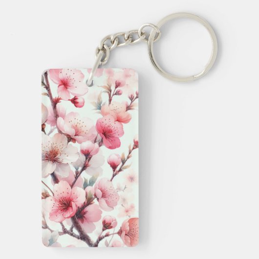 Cherry Blossom Sleutelhanger (achterkant)