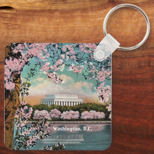 Cherry Blossom Sleutelhanger (Achterkant)