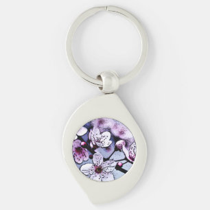 Cherry blossom sleutelhanger