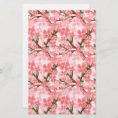 Cherry Blossom Soap Wrap Paper (Voorkant / Achterkant)