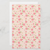 Cherry Blossom Soap Wrap Paper (Voorkant / Achterkant)