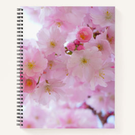 Cherry blossom Spiral Notitieboek