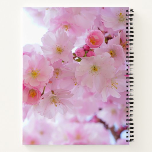 Cherry blossom Spiral Notitieboek (Achterkant)