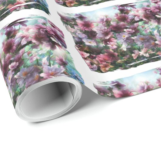 Cherry Blossom Splash Cadeaupapier (Rol Hoek)