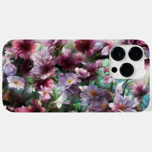 Cherry Blossom Splash Flowers Case-Mate iPhone Case (Achterkant (horizontaal))
