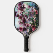 Cherry Blossom Splash Flowers Pickleball Paddle (Achterkant)