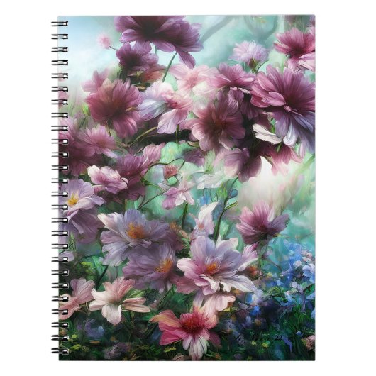 Cherry Blossom Splash Notitieboek (Voorkant)