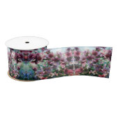 Cherry Blossom Splash Satijnen Lint (Spoel)