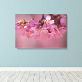 Cherry Blossom Spring 2012 Poster Canvas Afdruk (Insitu (Houten vloer))