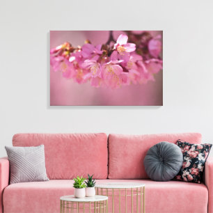 Cherry Blossom Spring 2012 Poster Canvas Afdruk