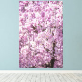 Cherry Blossom Spring Canvas Afdruk (Insitu (Houten vloer))