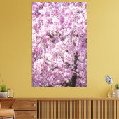 Cherry Blossom Spring Canvas Afdruk (Insitu (Woonkamer))