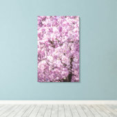 Cherry Blossom Spring Canvas Afdruk (Insitu (Houten vloer))