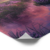 Cherry Blossom Spring Evening Poster (Hoek)