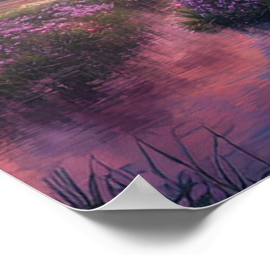 Cherry Blossom Spring Evening Poster (Hoek)