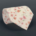 Cherry Blossom Spring Floral Pattern Stropdas<br><div class="desc">A soft cherry blossom floral pattern featuring delicate sakura blooms and gentle pastel tones. This graceful spring-inspired design is perfect for seasonal celebrations,  garden events,  modern styling,  and thoughtful gift giving.</div>