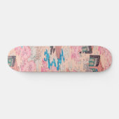 Cherry Blossom Spring Landscape  Japans Persoonlijk Skateboard (Horizontaal)