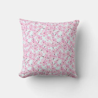 Cherry blossom, spring roze sakura kussen