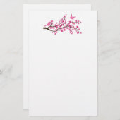 Cherry Blossom Stationery Briefpapier (Voorkant / Achterkant)