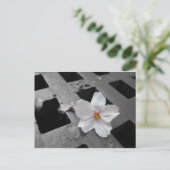 Cherry Blossom & steel Briefkaart (Staand voorkant)